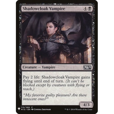 Shadowcloak Vampire