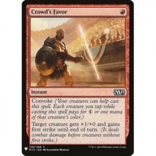 Crowd's Favor