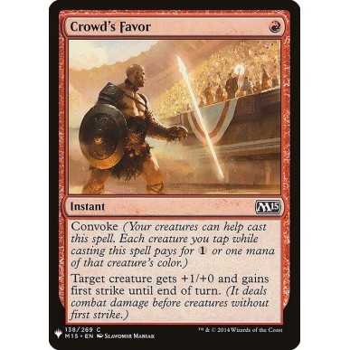 Crowd's Favor