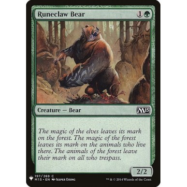 Runeclaw Bear