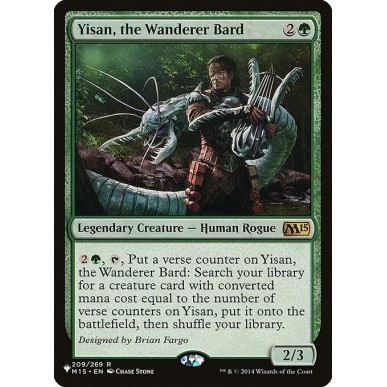 Yisan, the Wanderer Bard