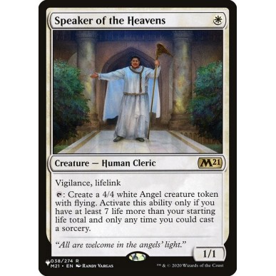 Speaker of the Heavens