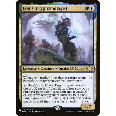 Lonis, Cryptozoologist