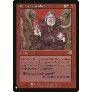 Puppet's Verdict