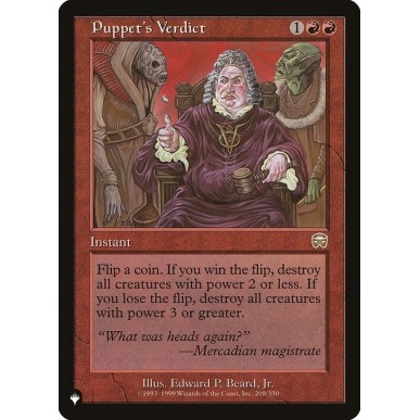 Puppet's Verdict