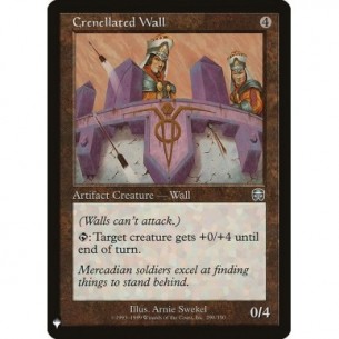 Crenellated Wall