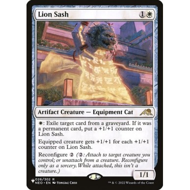 Lion Sash