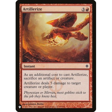 Artillerize