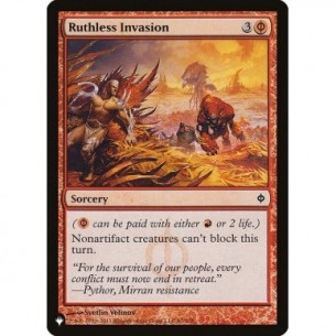 Ruthless Invasion