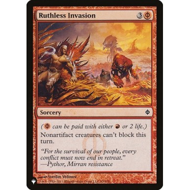Ruthless Invasion