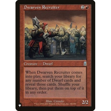 Dwarven Recruiter