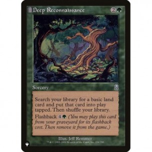 Deep Reconnaissance