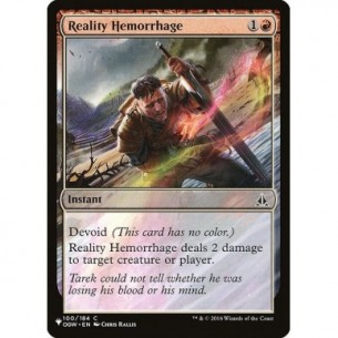 Reality Hemorrhage