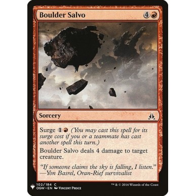 Boulder Salvo