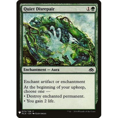 Quiet Disrepair