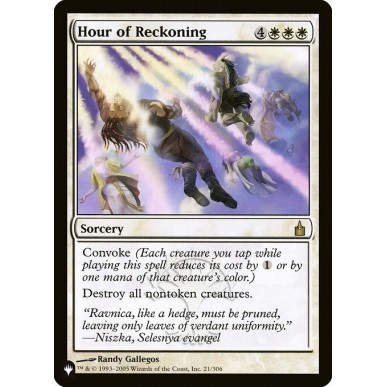 Hour of Reckoning
