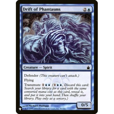 Drift of Phantasms