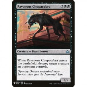 Ravenous Chupacabra