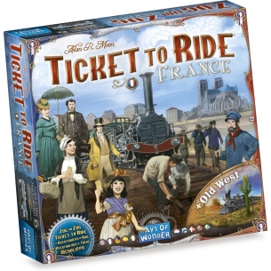Ticket To Ride - France + Old West (Espansione) Grandi Classici