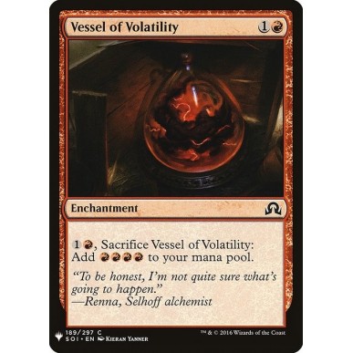 Vessel of Volatility