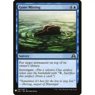 Gone Missing