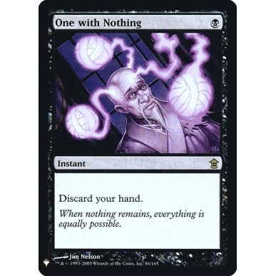 One with Nothing