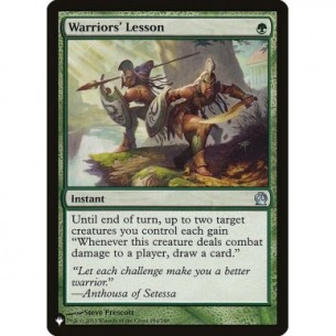 Warriors' Lesson