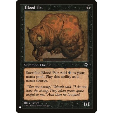 Blood Pet
