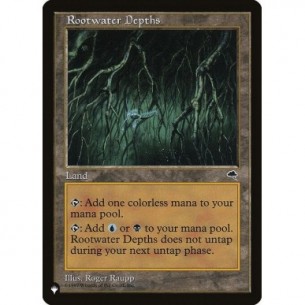 Rootwater Depths