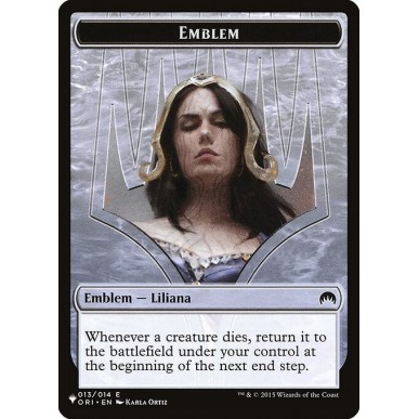 Liliana, Defiant Necromancer Emblem
