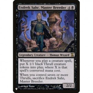 Endrek Sahr, Master Breeder