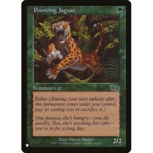 Pouncing Jaguar