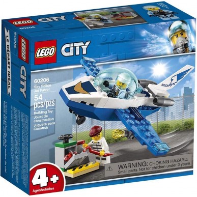 LEGO City - 60206 - Pattugliamento della Polizia Aerea