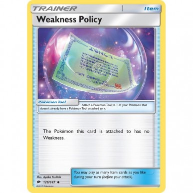 Weakness Policy