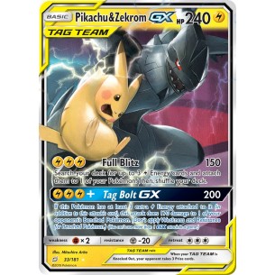 Pikachu & Zekrom-GX