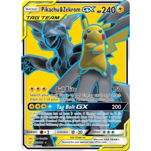 Pikachu & Zekrom-GX