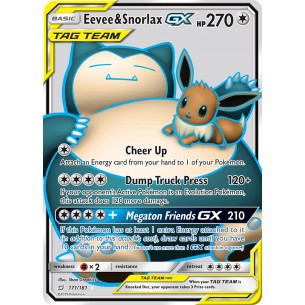 Eevee & Snorlax-GX