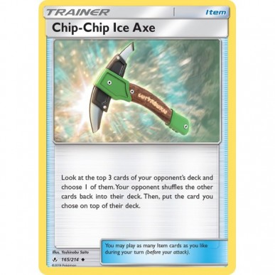 Chip-Chip Ice Axe