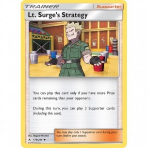 Lt. Surge's Strategy