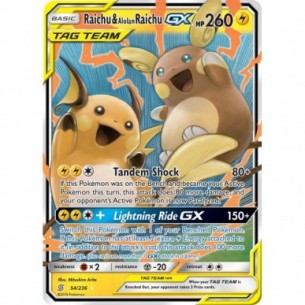 Raichu & Alolan Raichu-GX