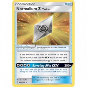 Normalium Z: Tackle