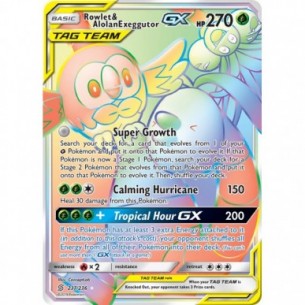 Rowlet & Alolan Exeggutor-GX