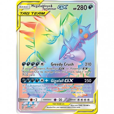 Mega Sableye & Tyranitar-GX