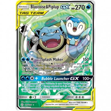 Blastoise & Piplup-GX