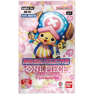 One Piece Card Game - Extra Booster - Memorial Collection EB-01 - Display da 24 Buste (ENG) 2