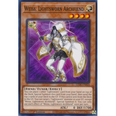Weiss, Arcidemone Fedele della Luce