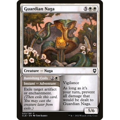 Guardian Naga // Banishing Coils