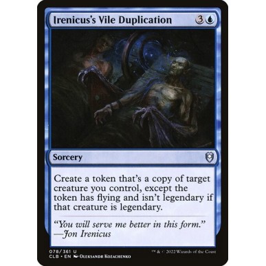 Irenicus's Vile Duplication