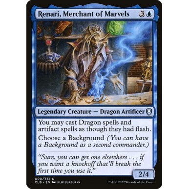 Renari, Merchant of Marvels
