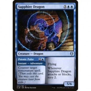 Sapphire Dragon // Psionic...